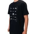 Camiseta Masculina Oakley Logomania Blackout PRETO-FOA407506-02E- -3-